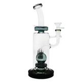 10" FEMALE GLASS CLEAR WATER PIPE